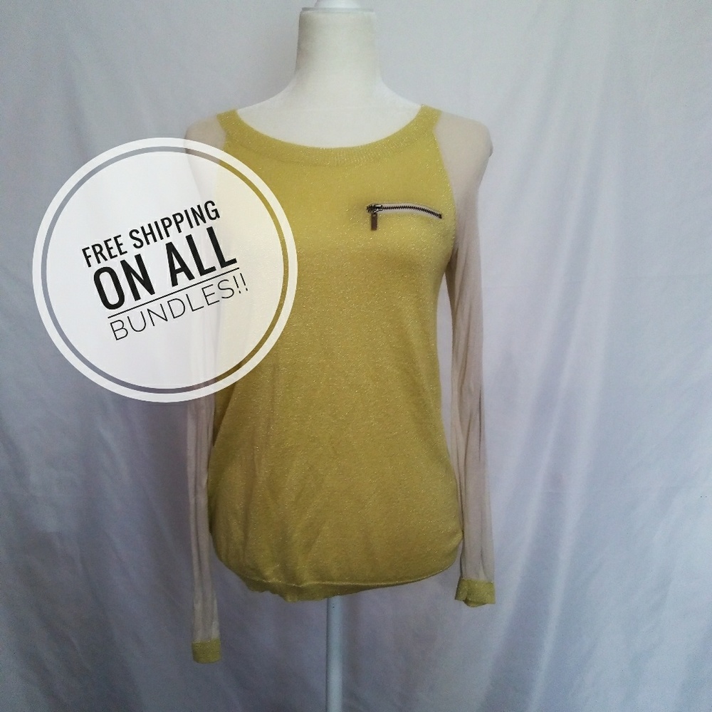 Mac + Jac medium zip detail long sleeve shirt